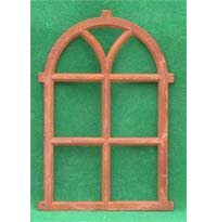 Fenster mit Bogen-67cm Fenster mit Bogen-67cm